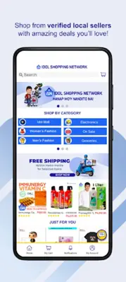 Idol Shopping Network android App screenshot 1